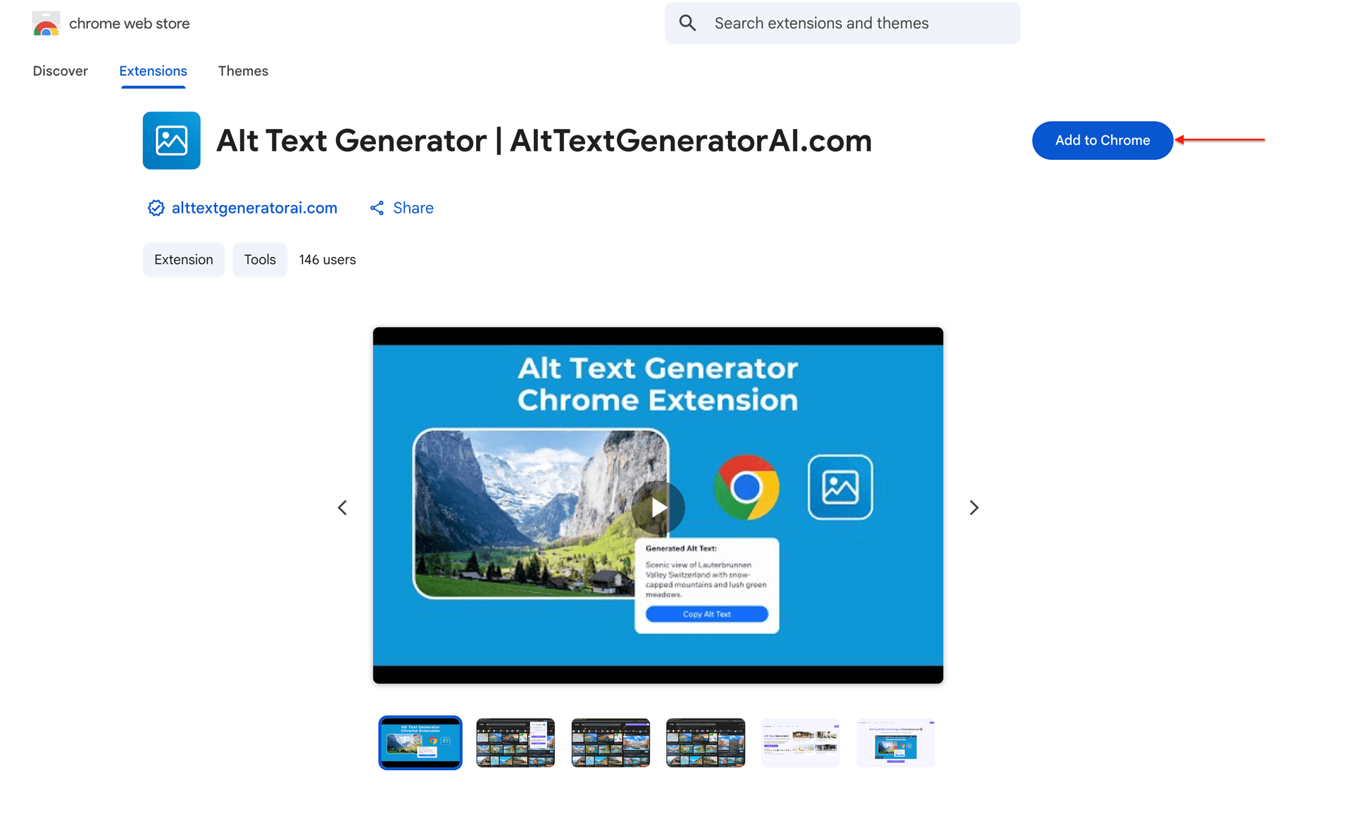 Chrome extension API key step 2