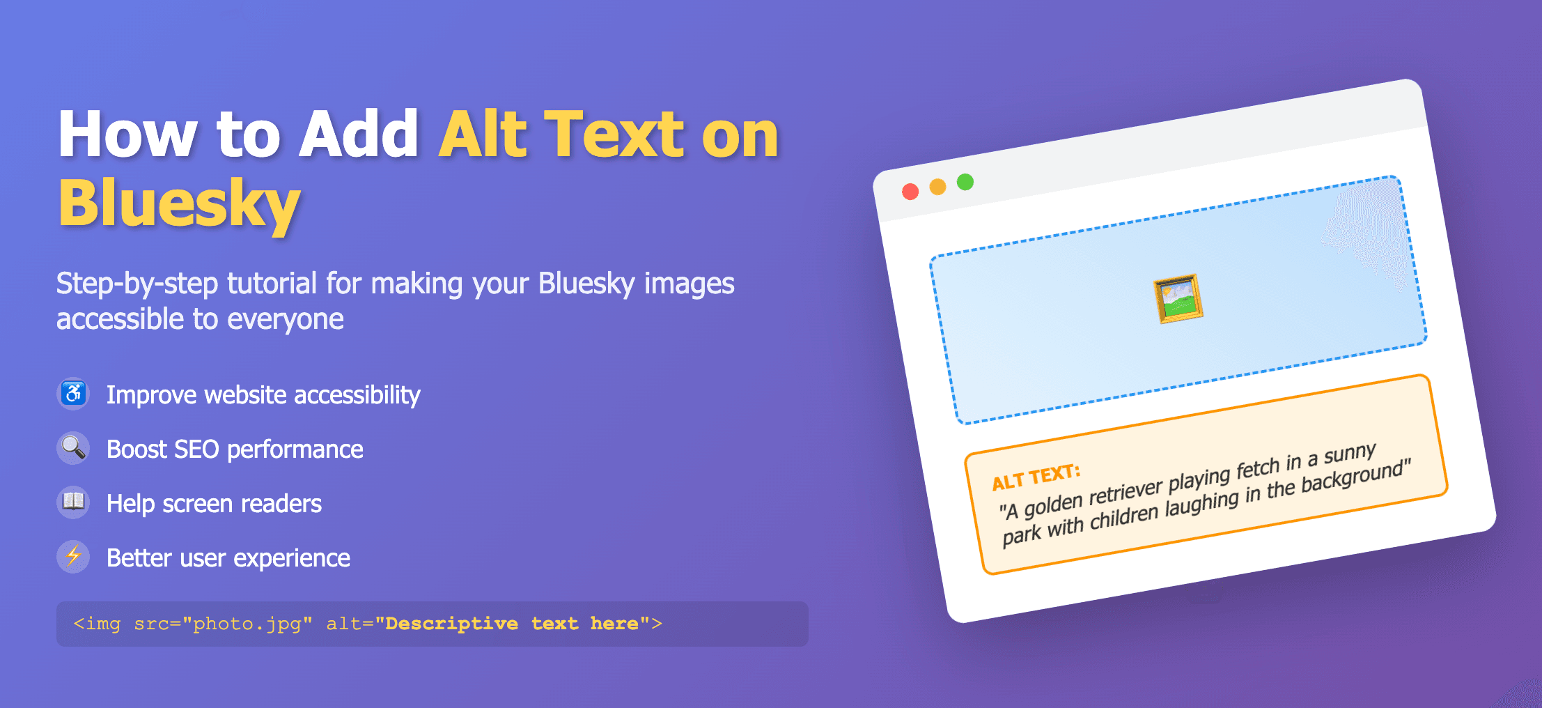 How To Add Alt Text on BlueSky