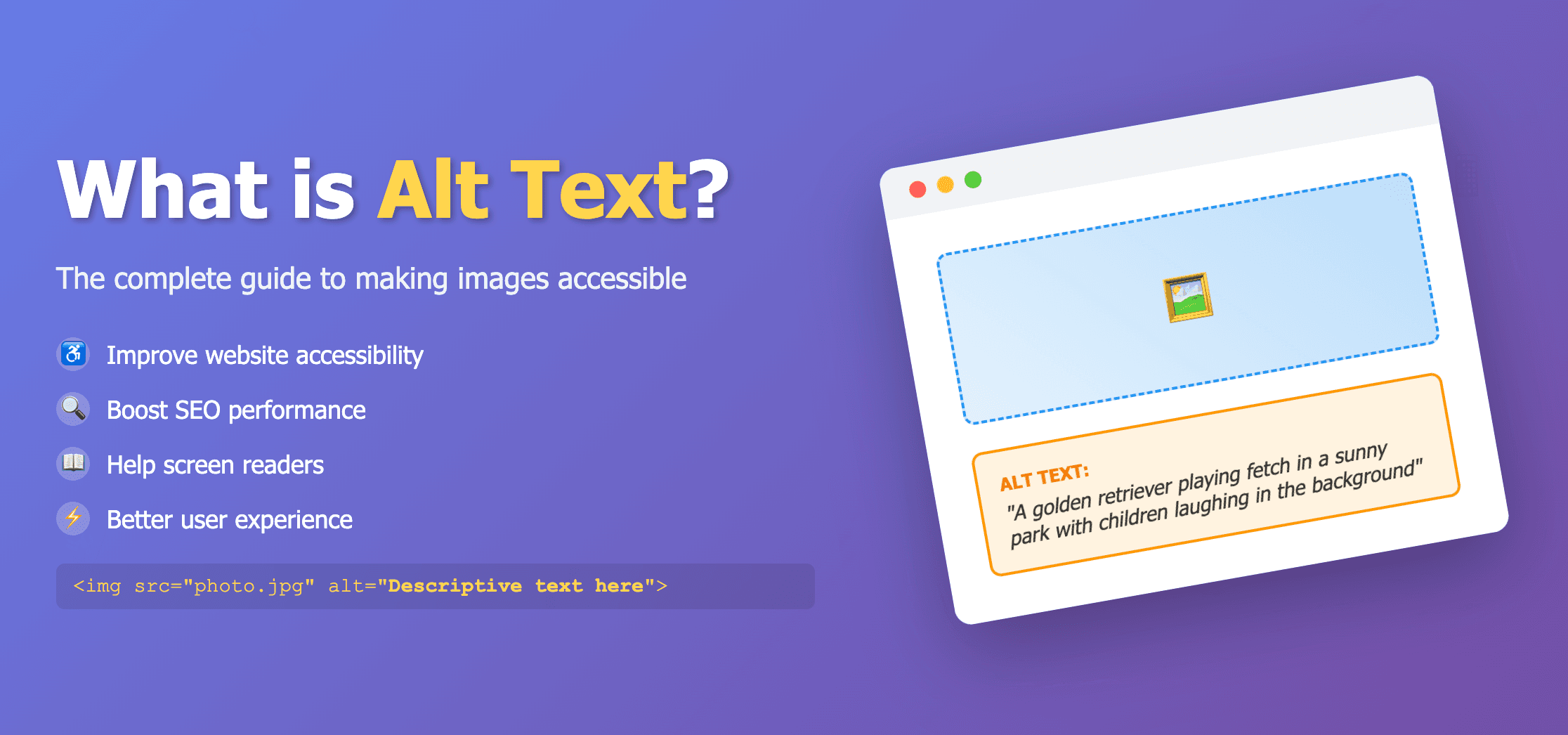 What is Alt Text? Complete Guide to Alt Text for Images
