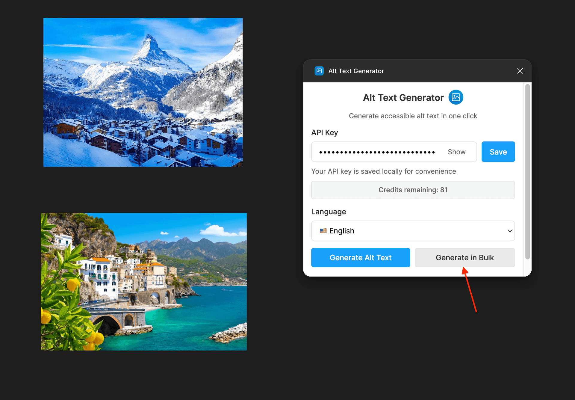 Figma edit alt text and handoff